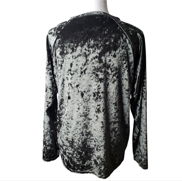 🦋Urban Coco Evergreen Velvety Soft Plush Long Sleeve Top - Picture 4 of 6